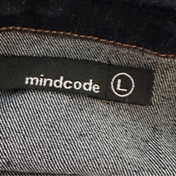 Mindcode Fitted Denim Dress - Picture 4 of 5